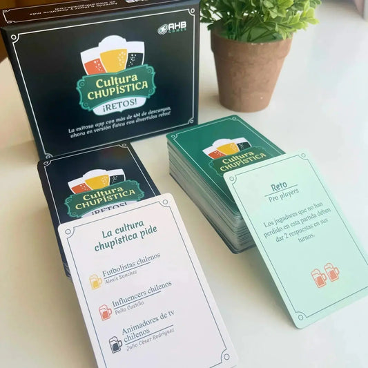 Cultura Chupística: El Juego de Mesa Chileno perfecto para tus carretes. - AHB Games