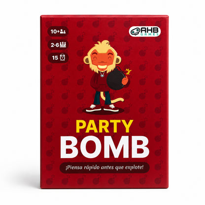 Party Bomb juego de cartas de rapidez mental para toda la familia — AHB Games